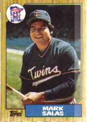 1987 Topps Baseball Cards      087      Mark Salas